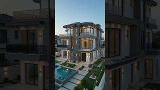 Billion-dollars house construction timelapse!!#trending #viral #shortsfeed #timelapse #construction