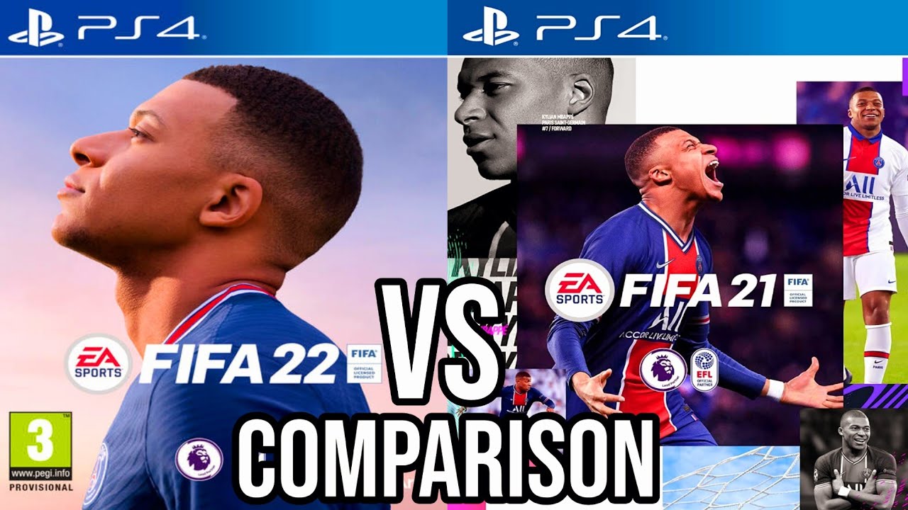 FIFA 21 PS4 Vs FIFA 22 PS3 