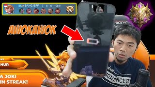 KALI INI GUE DI PRANK HP GUE SENDIRI MAIN FANNY PAKE AKUN ASLI !!
