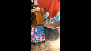 THC/CBD Infused Bath Balls Recipe