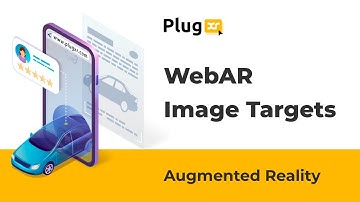 PlugXR, a platform for AR app and experience creation with image tracking in the browser.