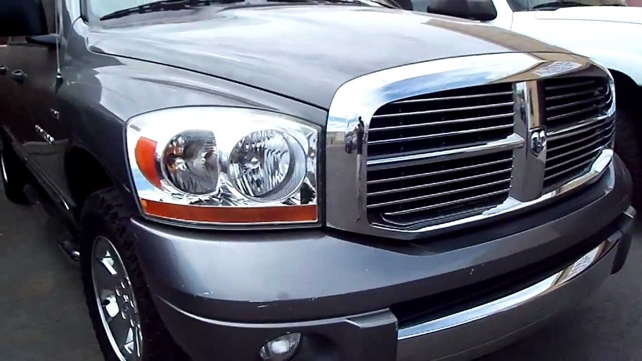 2006 Dodge Ram 1500 Laramie Quad Cab V8 Hemi 5 7l Mp3 Jdlr