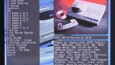 160 Games Compilation - Amiga CD32