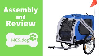 Aosom Dog Bike Trailer  Great for Doggie Adventures with the Ebike!