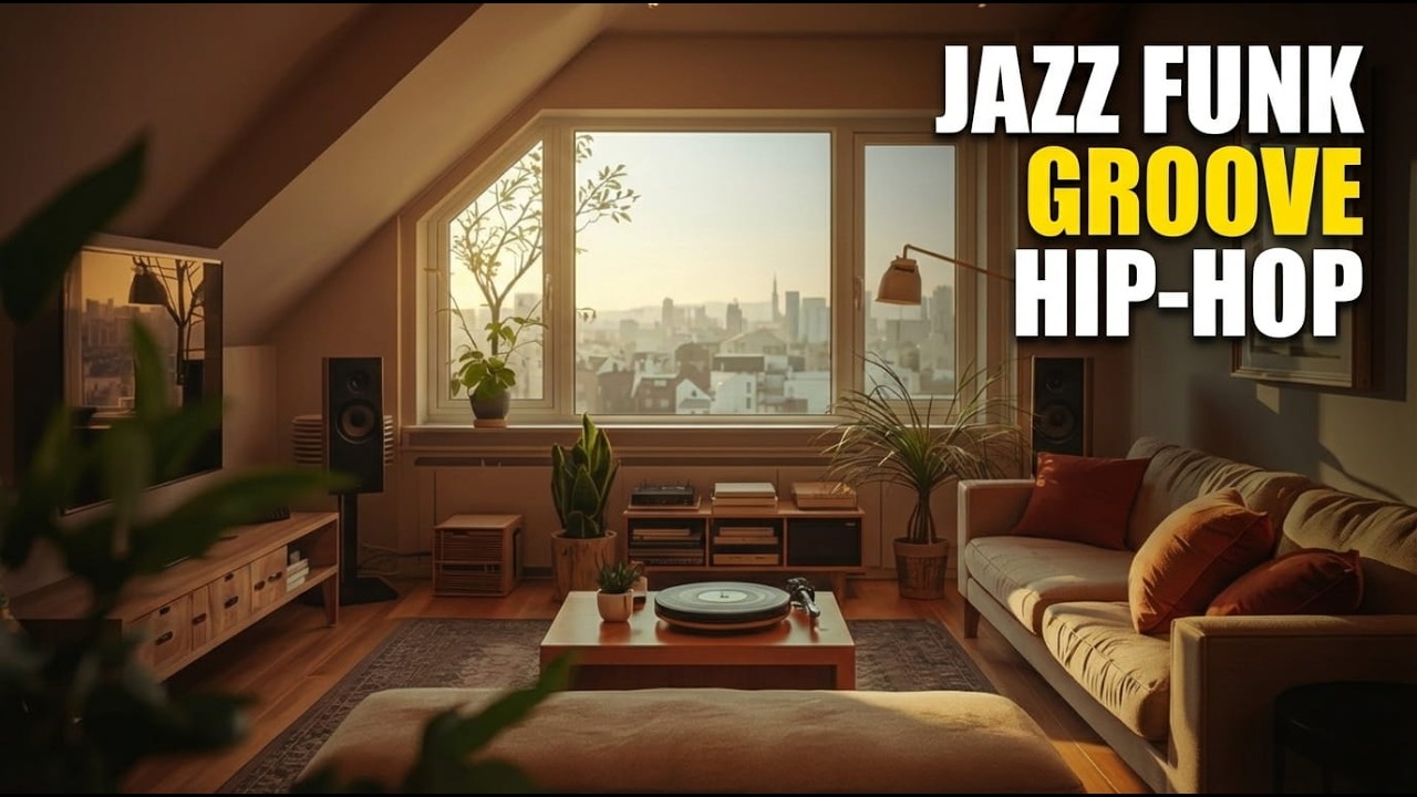 Jazz Funk Groove Hip Hop | Smooth Feel-Good Beats for Work, Focus ...