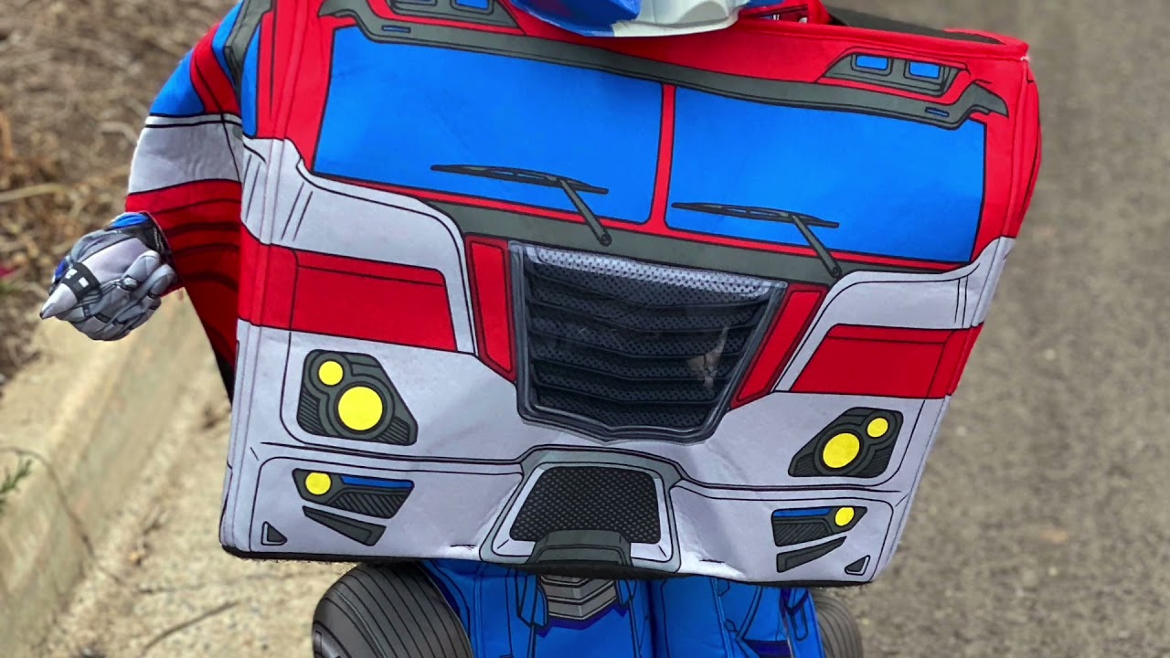 Disguise Optimus Prime Movie Deluxe Erwachsenenkostüm für Herren, Blau, XL