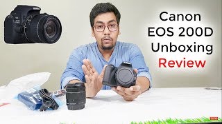 Canon EOS 200D Unboxing in Hindi KameraMan India || Canon  EOS 200D  Unboxing   Review