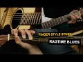 Fingerstyle Ragtime Blues Guitar Lesson - Solo