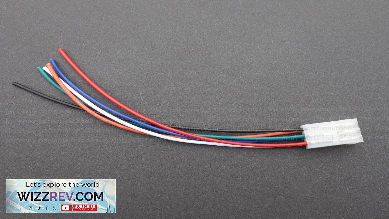 6 pin Repair Wire Harness Assembly For Meyer Snow Plow Touchpad T pad Controller