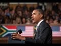 President Obama Speaks at the University of Cape Town