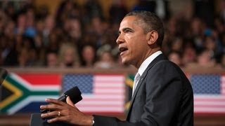 President Obama Speaks at the University of Cape Town