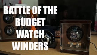 Chiyoda VS Barrington, which is the best budget watch winder?