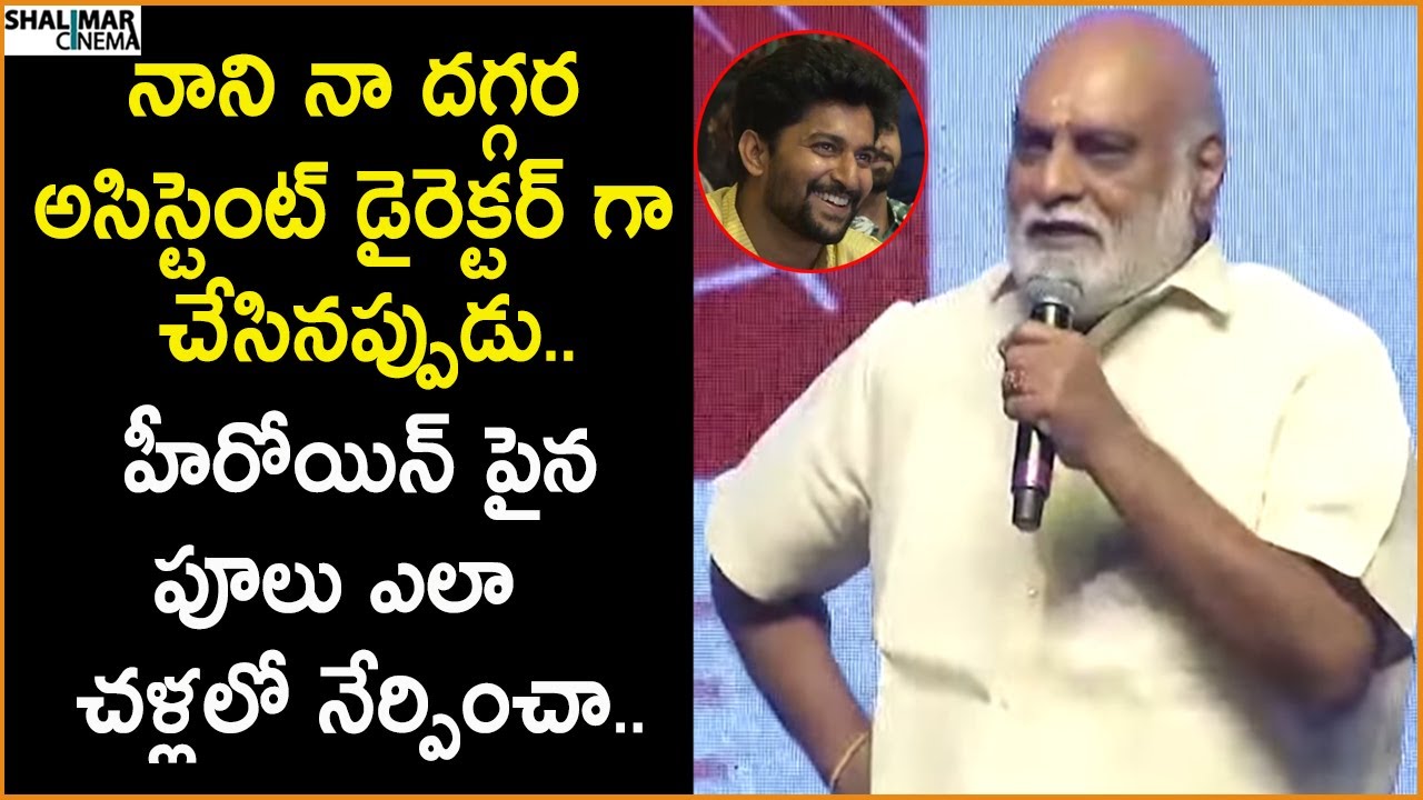 Director Raghavendra Rao Funny Comments on Nani @Hit Movie Pre Release Event  || Shalimarcinema