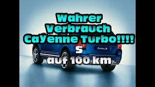 Porsche Cayenne Turbo S Wahrer Verbrauch Von 2007 Facelift Modell Gts