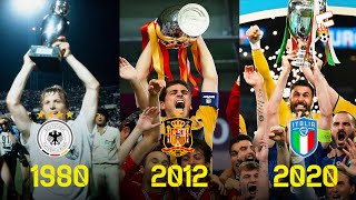EURO Winners Since 1960 - 2020 ⚽ Footchampion