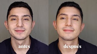 Maquillaje natural para hombres paso a paso