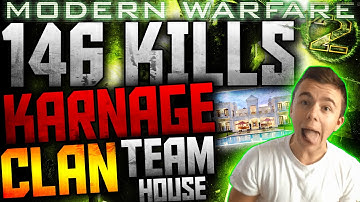 MW2: INSANE 146 KILLS - KARNAGE Team House V2 w/ Face Commentary!