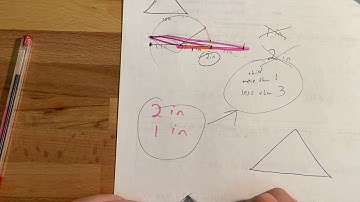 Triangle Inequality Theorem Part 1/2