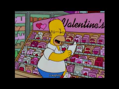 THE SIMPSONS 10X14 I'm With Cupid 12