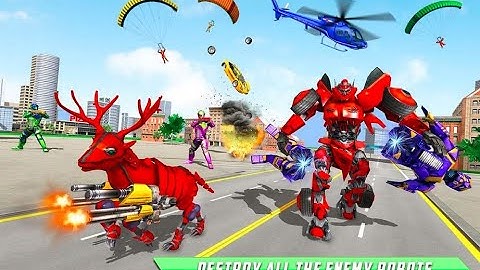Deer Robot Car Game - Robot Game - Android Gameplay Walkthrough
