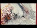 Video from July-“Frosted Sea”; acrylic paint pouring, Cloud pour, abstract art