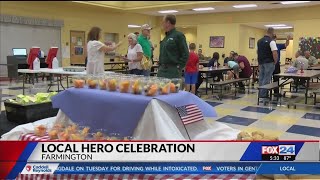 Local heroes honored with celebration in Farmington KFTA