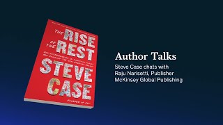 Author Talks: Steve Case identifies US cities driving new innovation and it’s not where you think