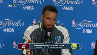 Stephen Curry:  'Lowkey, I've always wanted to be like Allen Iverson' | June 1, 2017