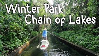 Paddle Central Floridas Winter Park Chain Of Lakes Venetian C