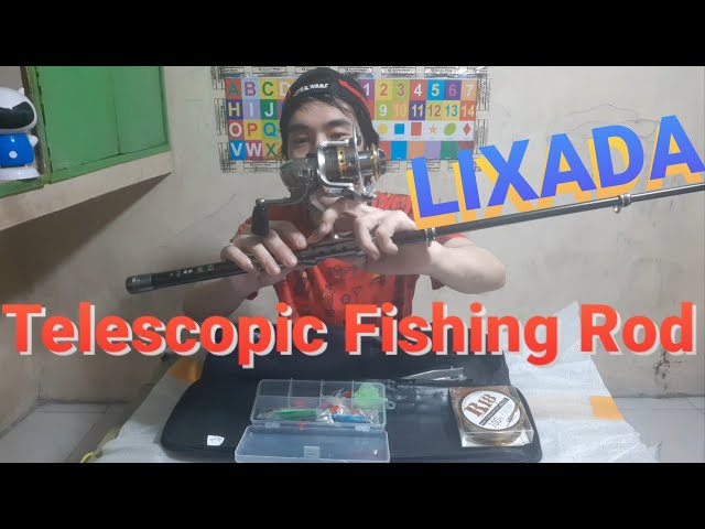 Lixada Telescopic Fishing Rod and Reel Combo, Pinoy Review