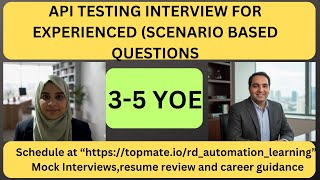 API Testing Interview Questions and Answers| 3+ YOE | API Interview| RD Automation Learning Net Worth