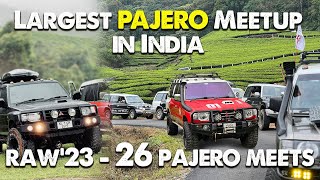 Largest Pajero meetup in India | Team Legendary | Lechmi Estate Munnar