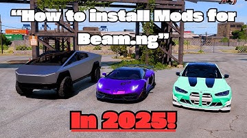 How to Install Mods in for Beamng.drive 2025 !