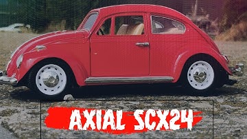 new diecast Volkswagen Beetle / axial scx24 ___enjoy they footage __