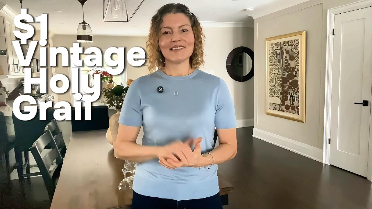 21. Rare $1 Antique Champagne Glass | Thrifted Vintage Finds