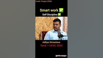 Upsc topper 💥Aditya Srivastava 💫 #trendingshorts #ias #upsc #aim #upsctopper #aspirants #motivation