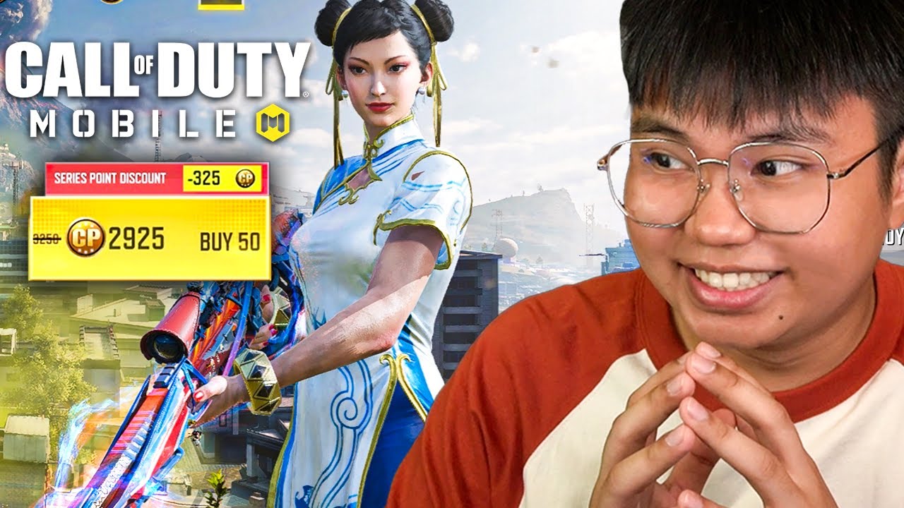 COD Mobile - Unlocking CHUN LI Street Fighter Skin - YouTube