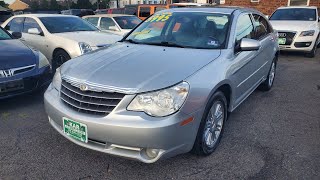 2007 CHRYSLER SEBRING LIMITED - ONE OWNER