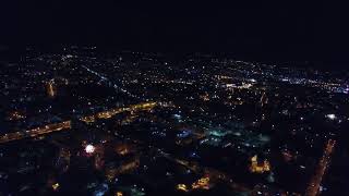 Новый год в Смоленске с высоты птичьего полёта. Видео