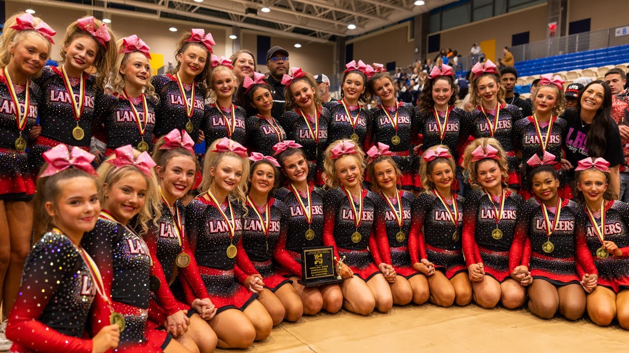 Linganore HS Cheer 3A State Champions Fall 2025