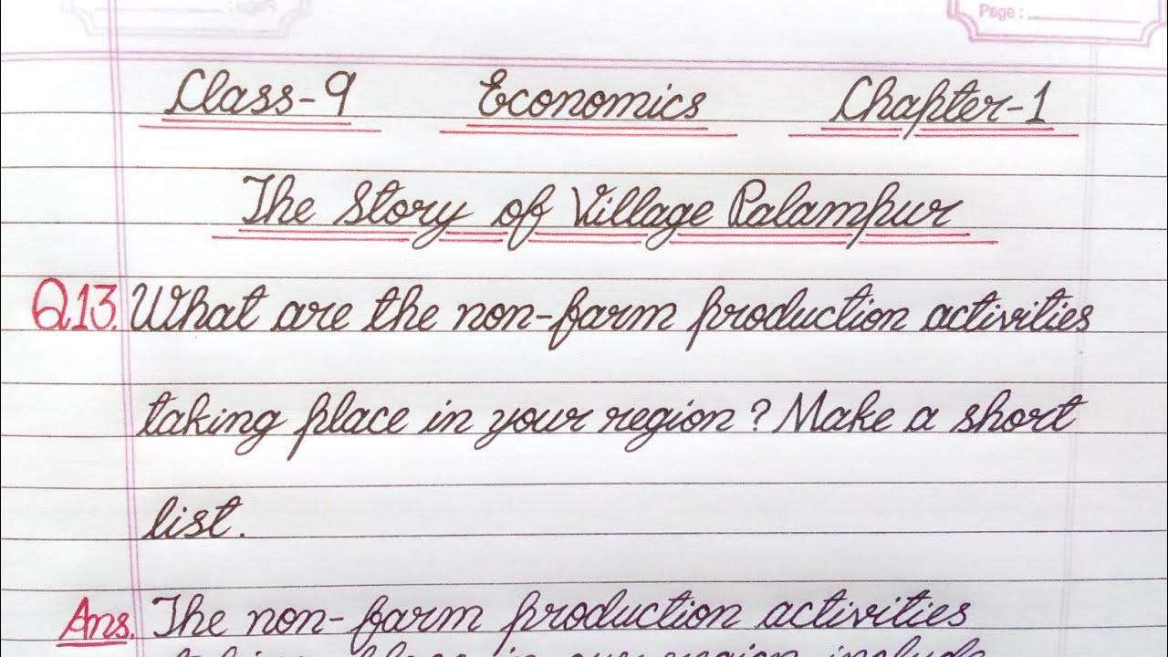 What Are The Non farm Production Activities Taking Place In Your Region what-are-the-non-farm-production-activities-taking-place-in-your-region