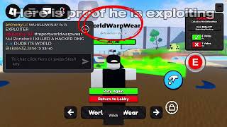 Ticket Report: WorldWarpWear fly exploit