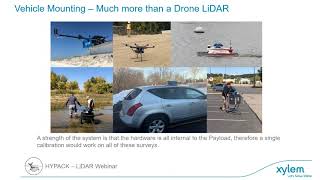 HYPACK® LiDAR Payload   New Features