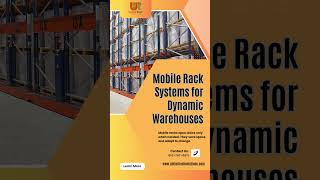 Mobile Pallet Racking Systems: Increase Warehouse Storage Density &amp; ROI #storageoptimization #rack
