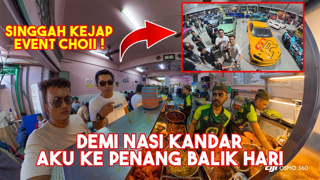 PENANG BALIK HARI DARI SHAH ALAM BOLEH KE ? | DJI OSMO 360 | 4K