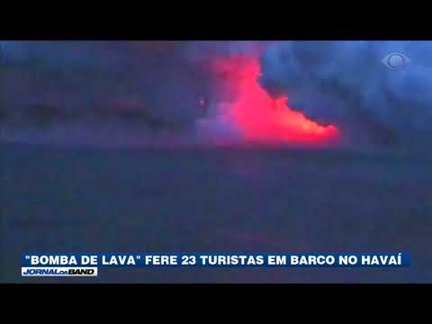 Vídeo: Bomba De Lava Fere 23