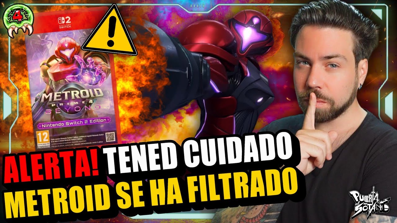 🔥TENED MUCHO CUIDADO⚠️ Metroid Prime 4 se HABRÍA FILTRADO! Harto de que pase ESTO!