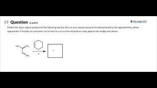 [Chemistry] Predict the major; organic product for the following reaction  Be sure your answer accou