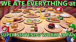 EATING EVERYTHING at SUPER NINTENDO WORLD Japan Universal Studios USJ