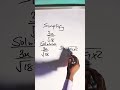 Simplifying surds step by step #maths #mathstricks #math
